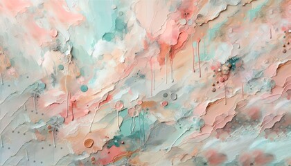 delicate background with the effect of relief of lines, strokes of partially mixed layers of thick...