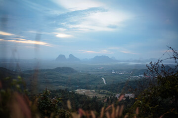 The beautiful of Wang Kelian View Point, Perlis, Malaysia.