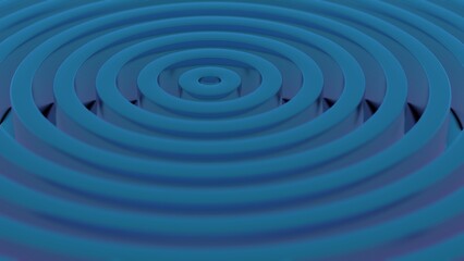 Serenity of Concentricity: The Undulating Waves of Calm