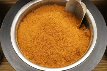 Spices are sold at a bazaar in Israel