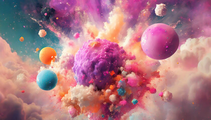 キャンディパウダーの爆発