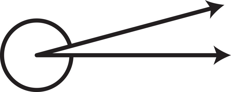 reflex angle vector outline