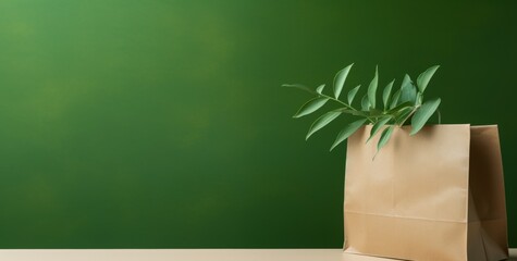 Eco bag mockup. Eco friendly concept. Zero waste. Space for text