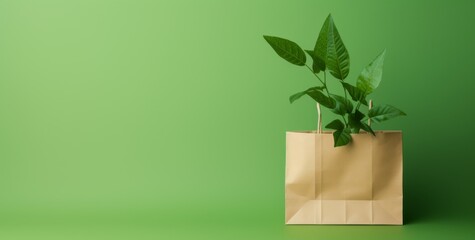 Eco bag mockup. Eco friendly concept. Zero waste. Space for text