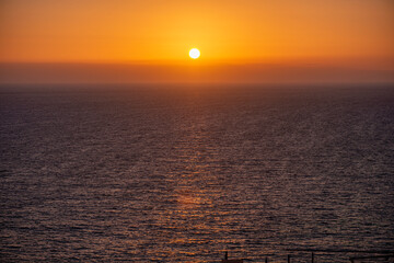 sunset over the atlantic ocean - 786090123