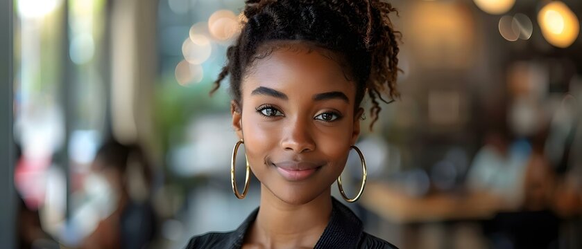 Confident Professional Woman at Work. Concept Professional Headshots, Business Attire, Office Environment