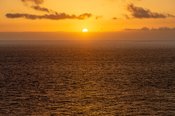 sunset over the atlantic ocean - 786091373