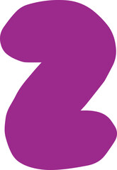 numbers kids drawing hand writing 2