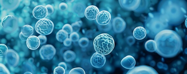 Streptococcus the bacterium background, a place for text. Microbiology, the study of microorganisms, infections, bacterial