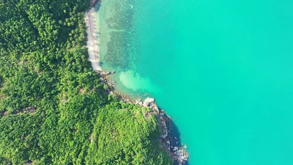 Plexiglas foto achterwand Tropical landscape in Maldives © Wirestock