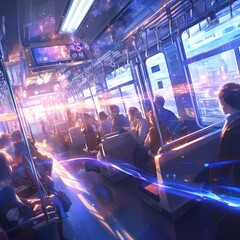 Illuminating the Future: A Vision of Tomorrow's Urban Transit