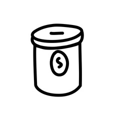 save money line icon