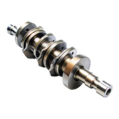 Axle shaft isolated on transparent background