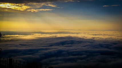Nandi Hills Sunrise View , in Southern India