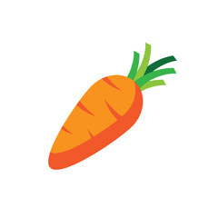 carrot vegetable logo design rich in vitamin a