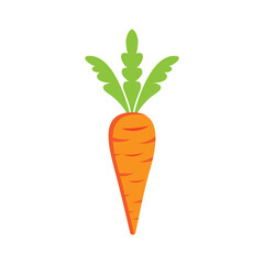 carrot vegetable logo design rich in vitamin a