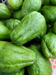 cucumbers in the market