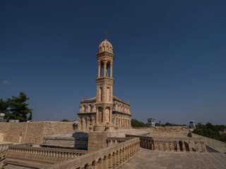 Fototapeta na wymiar Virgin Mary Church Syriac Christians Mardin 3