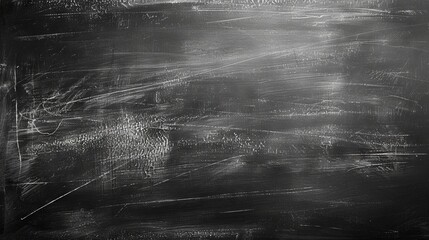 black chalk board, copy space - obrazy, fototapety, plakaty