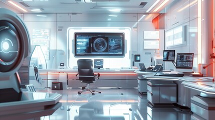 room in the operating room