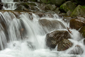 Fototapeta premium waterfall in the mountains