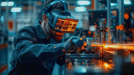 Workers close up at an automated finishing bureau