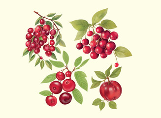Illustration of a vintage Canberry