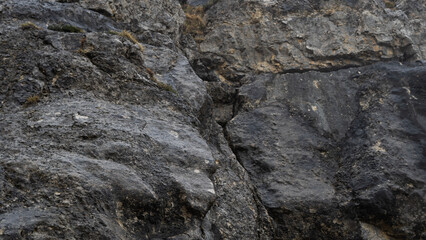 .Stone scale background - a textured surface of various-sized stones