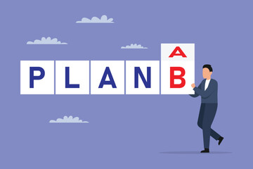 Alternative solution or business strategy plan A and B