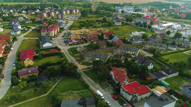 Beautiful Landscape Apartments Puck Bloki Aerial View Poland