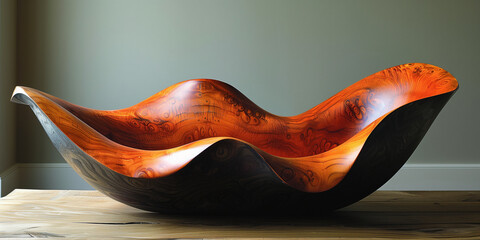 wooden art object