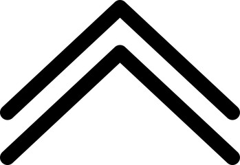 Simple Minimalist Line Arrow Icon