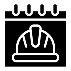 Labour day icon. Vector graphic illustration. 