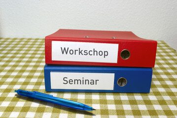 Seminar und Workshop-Ordner