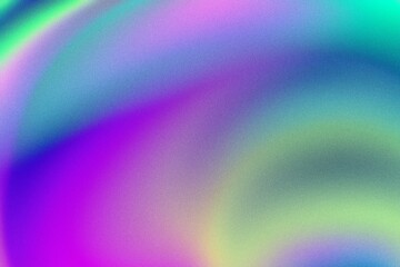 Colorfull Purple Blue Grey Green Pink Grainy Gradient Abstract Background Poster Banner
