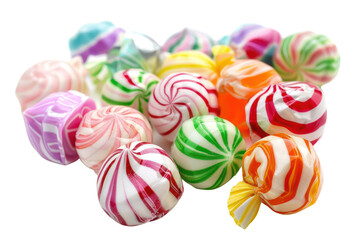 Obraz premium colorful candy .isolated on white background