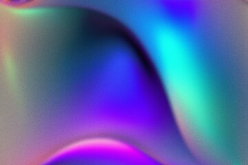 Colorfull Purple Blue Grey Green Pink Grainy Gradient Abstract Background Poster Banner