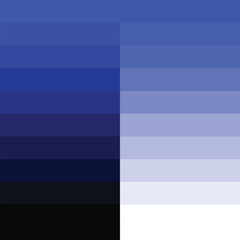 Blue Gradient Color Palette