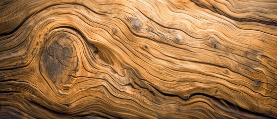 Closeup detail macro of rustic rough brown old aged abstract wooden texture - Oak ood timber...