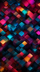 Abstract futuristic technology background. Colored background. Abstract background - 786172774