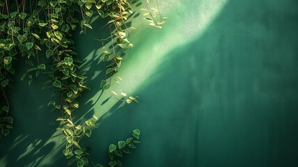 green wall