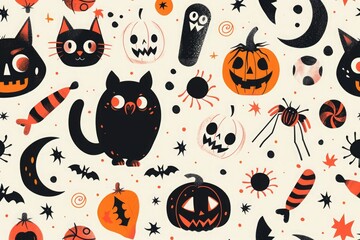 halloween pattern