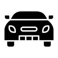 Car glyph icon
