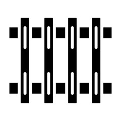 Radiator glyph icon