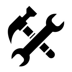 Tools glyph icon