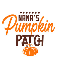 Nana s Pumpkin Patch svg