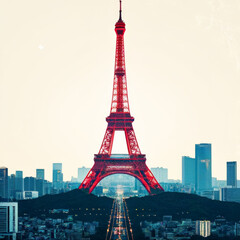 The Eiffel Tower is a symbol of Paris, France.
