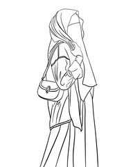 silhouette of a person