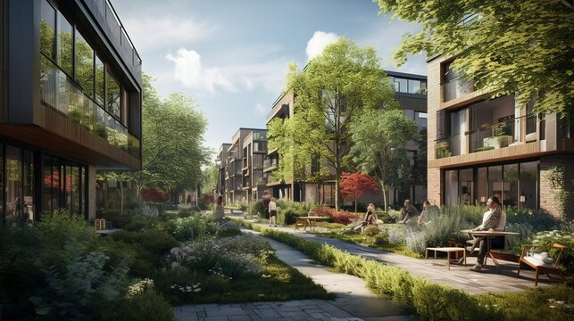 A photo of Cohousing Residences with Views of city