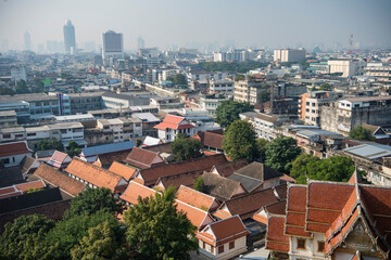 THAILAND BANGKOK GOLDEN MOUNT WAT SAKET